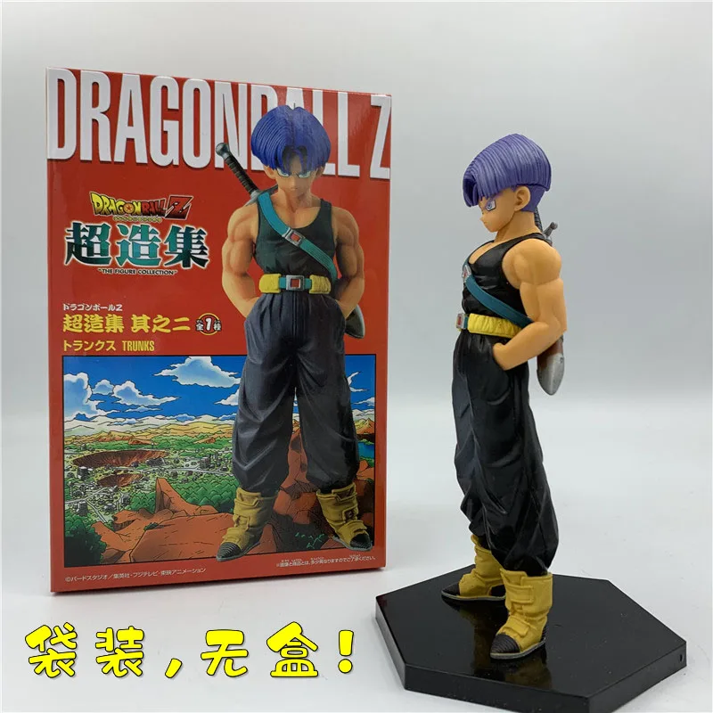 

Dragon Ball Z Trunks Doll Action Figure Ornament Model Toy Anime Dragonball Purple Haired Future Warrior Trunk Collection Gift