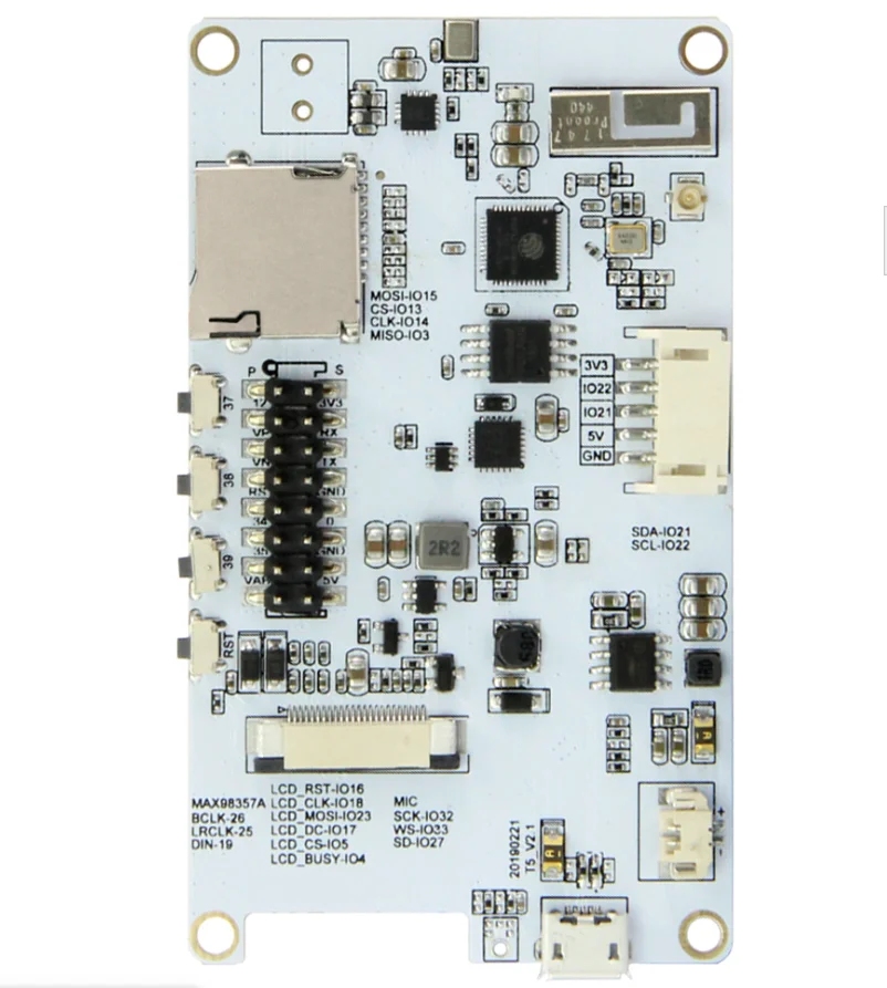 Esp32 color ink screen DAC max98357a MEMS microphone ics43434 | Электроника