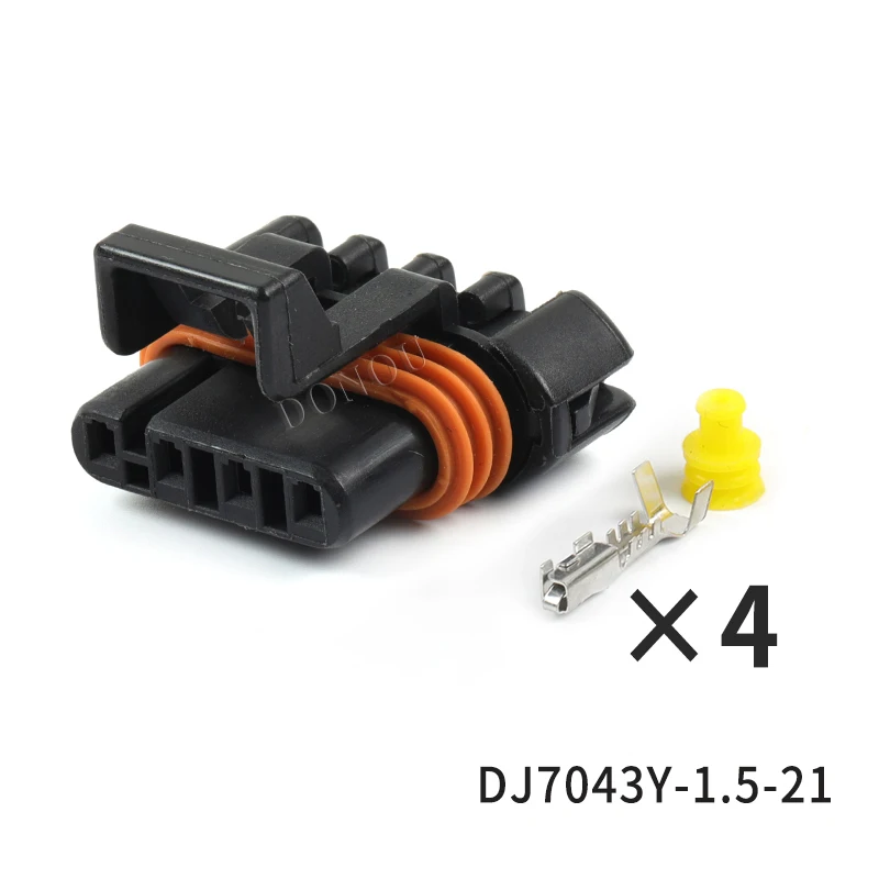

1set 4-Pin Use Toyota Buick sensor plug male and female to butt car connector terminal DJ7043Y-1.5-11/21