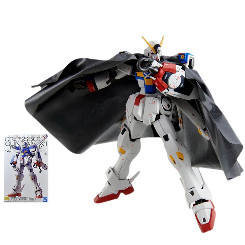 

Bandai Gundam Model Kit PB Limited MG 1/100 XM-X1 Crossbone Gundam X-1 Ver.Ka Robot Model Action Toy Figure Toys for Children