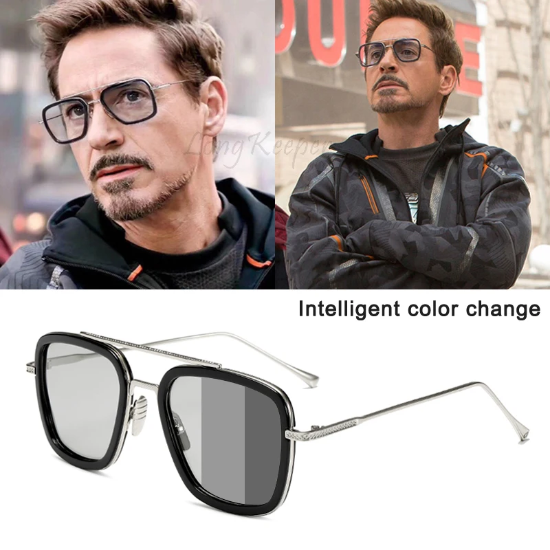 Для мужчин солнцезащитные очки поляризованные панка Ретро пилот вождения