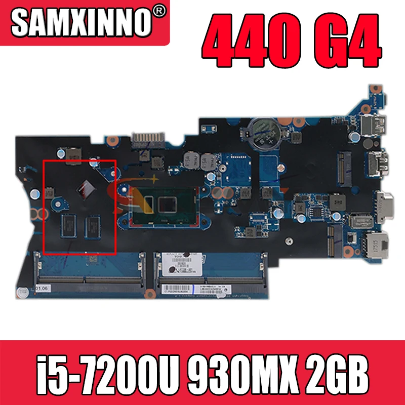 

Для HP 430 440 G4 материнская плата портативного компьютера с i5-7200u Процессор 930MX 2 Гб GPU 913100-601 913100-001 аккумулятор большой емкости DA0X81MB6E0 мб 100% тести...