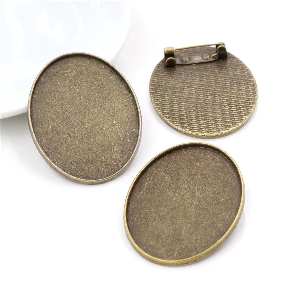 Новая мода 5 шт 30x40 мм Внутренний размер античная серебряная/бронзовая/черная