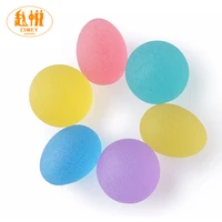 wholesale best offer of hand grip ball egg massage grip silica gel gym fitness finger heavy exerciser strength muscle recovery