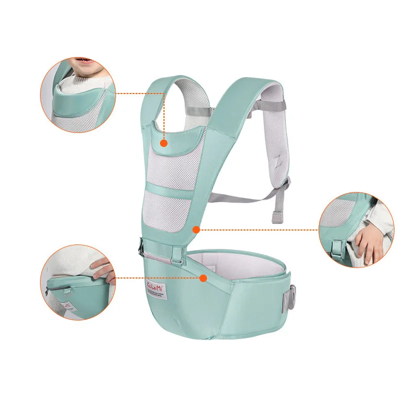 Эргономичная переноска для детей 0 36 м слинг новорожденных положение лицом и