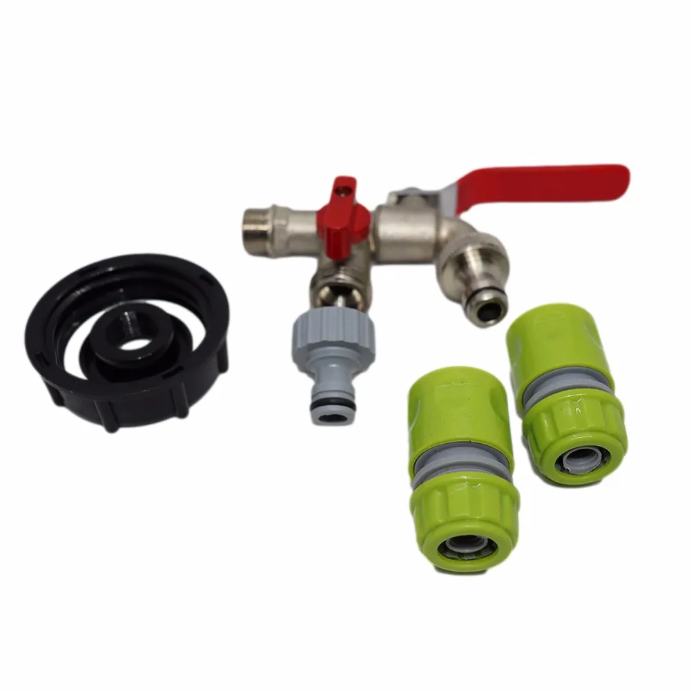 

Connector Part IBC Tank Adapter Drain Tap Durable Gardening Accessories IBC Adapter Quick & Easy Connection