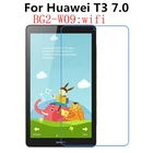 С уровнем твердости 9H Защитная пленка для экрана из закаленного стекла Защитная пленка для Huawei Mediapad T3 7,0 BG2-W09 Wi-Fi 7 дюймовый планшет HD стекло защитная пленка