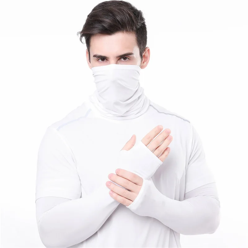 

UV Protection Neck Leggings And Outdoor Sleeves Mask Cooling Arm Sleeves Arm Warmers Sports Safety Sports Accessories