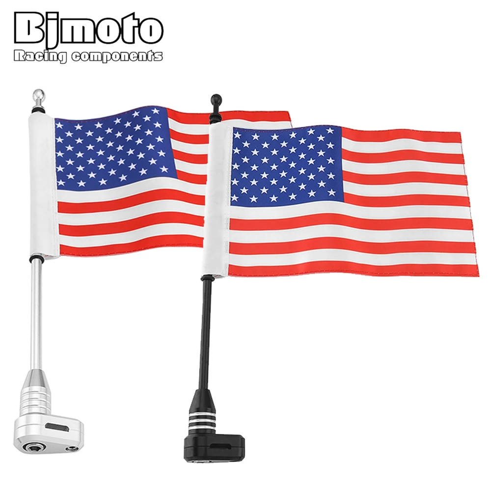 Задний багажный Штатив для мотоцикла Американский Национальный Флаг черепа Harley