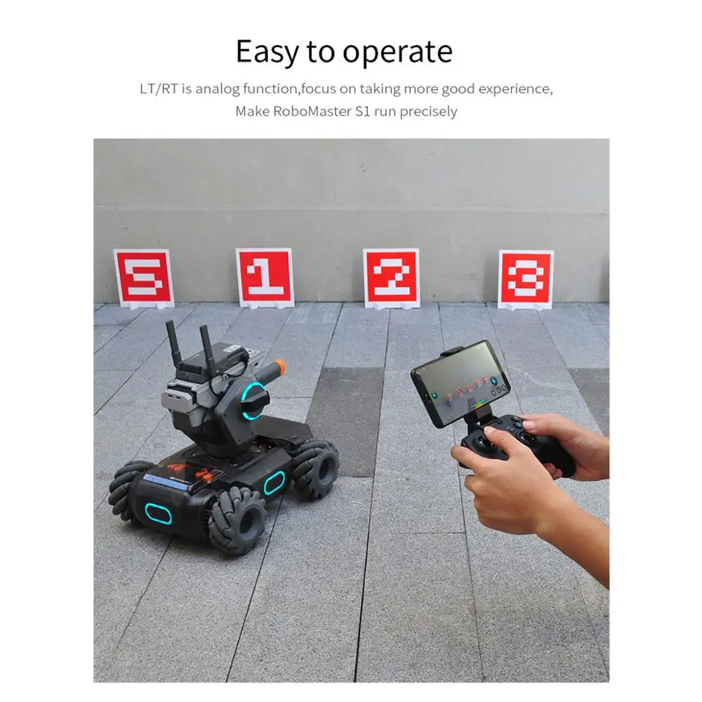 startrc robomaster s1 wireless controller with phone clip holder app connect for dji robomaster s1 accessories free global shipping