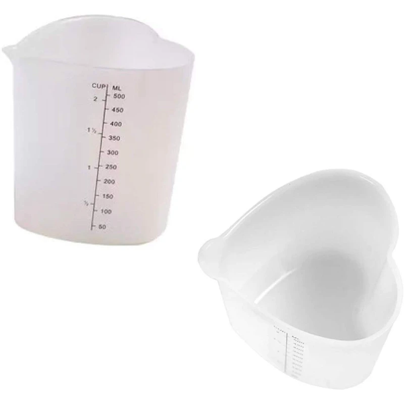 Силиконовая мерная деталь гибкий мерный стакан силиконовые 2 чашки для литья