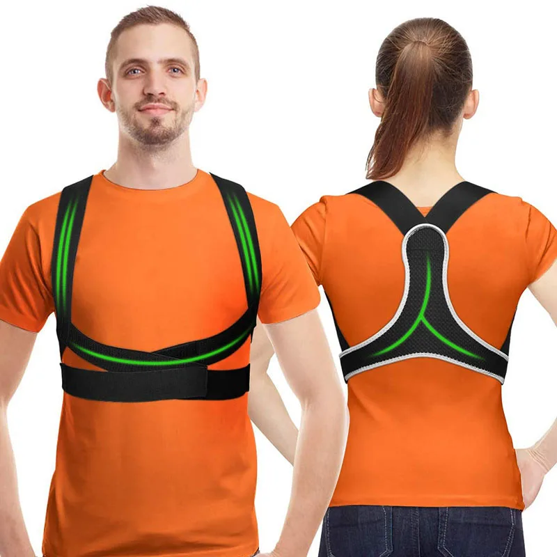 

S M L Brace Support Belt Posture Corrector Corset Back Shoulder Lumbar Straight Corrector Correction Humpback Back Pain Relief