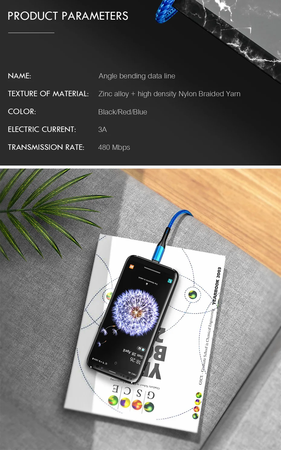 H& A 3A Micro USB кабель для быстрой зарядки Micro usb шнур для samsung S7 Xiaomi Redmi Note 5 Pro Android телефон кабель Micro usb зарядное устройство