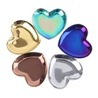 1 шт в форме сердца чемодан для хранения колец, ожерелий, органайзер для хранения ювелирных изделий Nordic аксессуары для украшения дома сервировочный поднос из металла