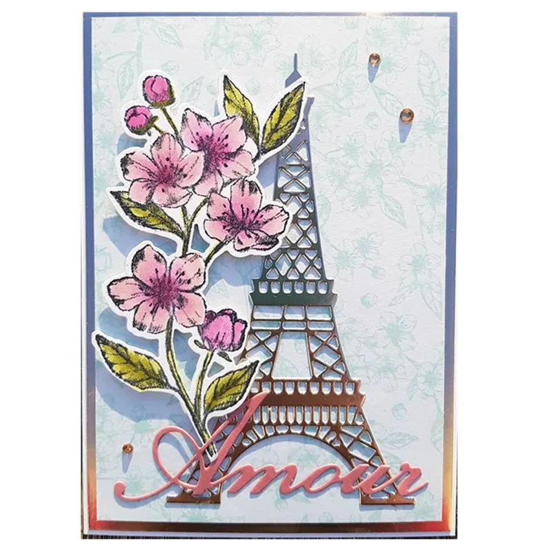 Parisian beauty прозрачный Штамп для рукоделия скрапбукинга открыток детей Веселый