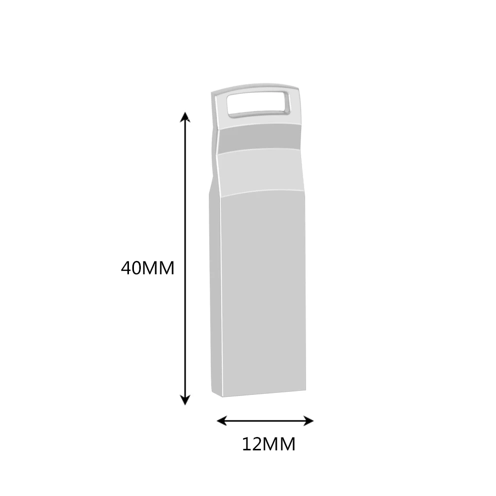 

10pcs/lot metal cle usb 2.0 flash drives 32GB pendrive 128GB 64GB hight speed usb pen drive 16GB 8GB flash stick custom logo