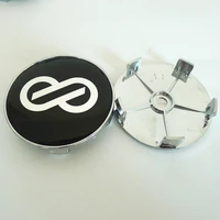 4pcs 68mm 64mm for enkei car wheel hub center dust proof cap covers 65mm badge stickers