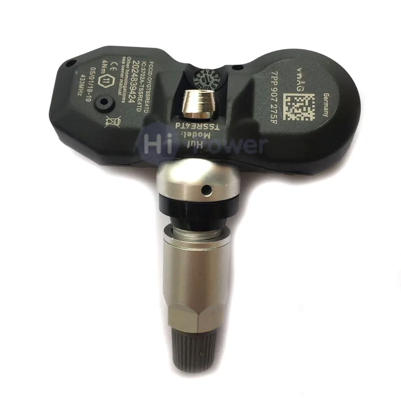 Датчик давления в шинах для Volkswagen Audi A6 Q7 R8 RS4 S4 S6 Porsche TPMS 4F0907275 4F0907275B 433 МГц 7PP907275F |