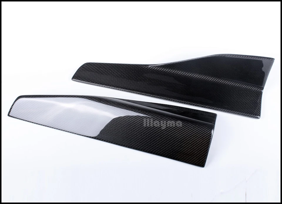 Боковые юбки из углеродного волокна для Benz C class c250 W204 W205 C205 c63 AMG E class E350 coupe W212 W207 W213 W238 боковое крыло спойлера