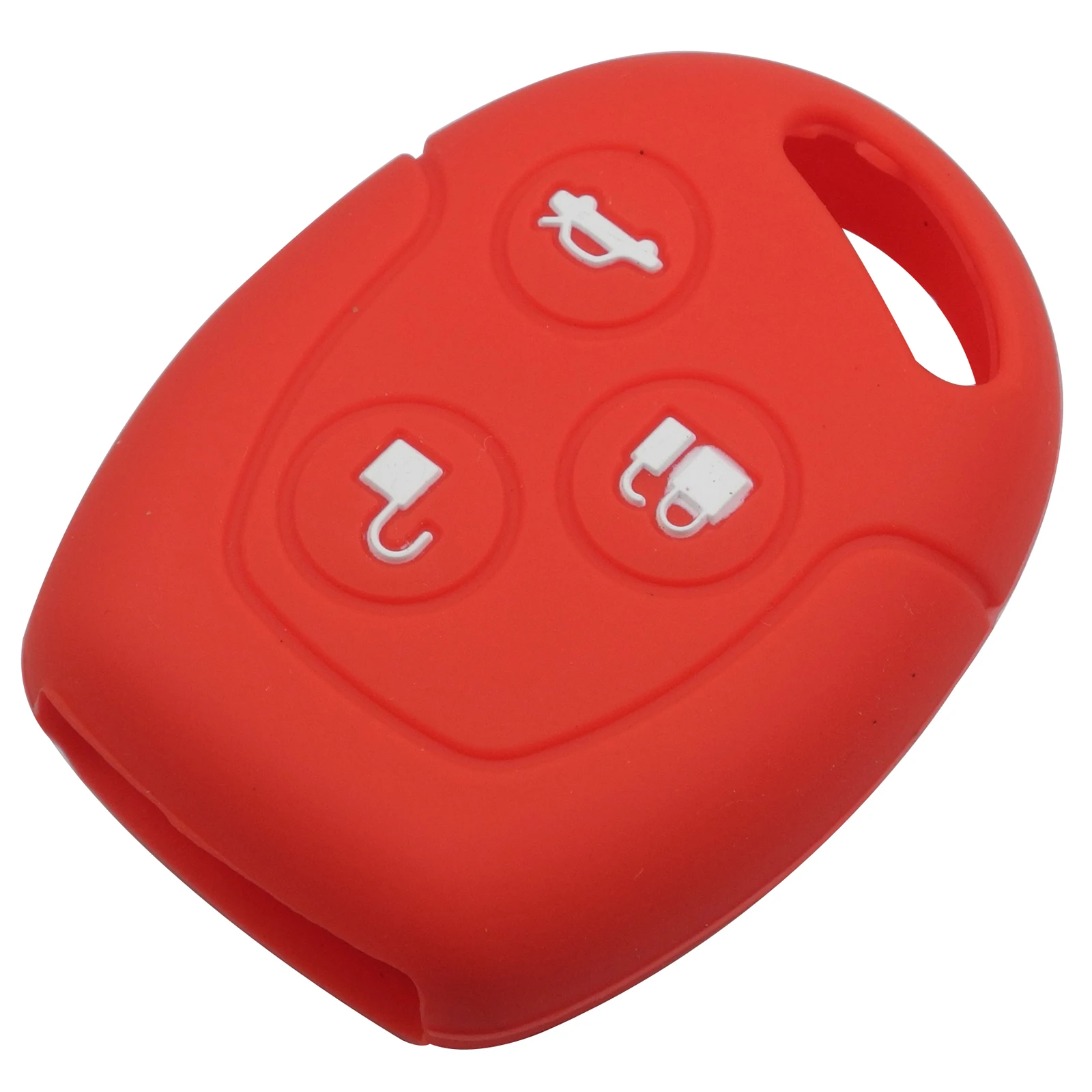 

Bilchave 3 Buttons For Ford Focus Mondeo Festiva Fusion Suit Fiesta KA Silicone Rubber Remote Car Key Case Cover Fob Holder