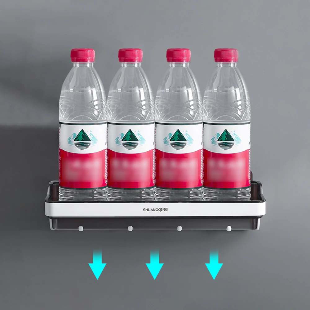 shower shelf for bathroom organizers with hooks shower storage shelves bath organizer wall mount shampoo storage bathroom holder free global shipping