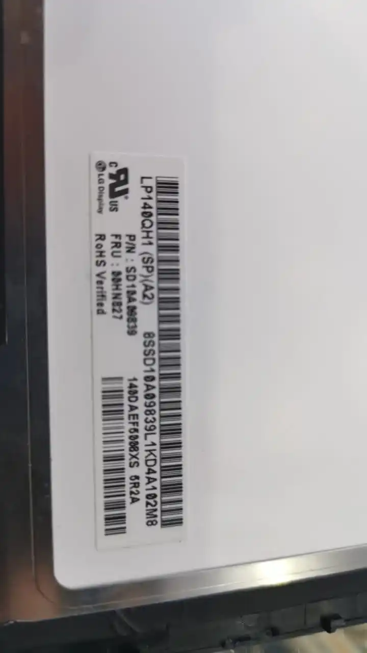 Для Lenovo X1 углерода LP140QH1 SPA2 2560X1440 ЖК дисплей с сенсорным экраном дигитайзер в сборе
