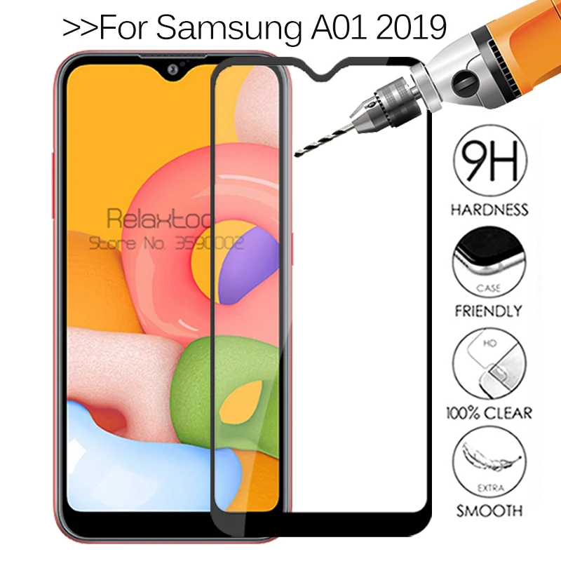 Защитное стекло для samsung a01 закаленное Galaxy SM A015F/DS A015F 5 7 &quota 01 Защитная пленка