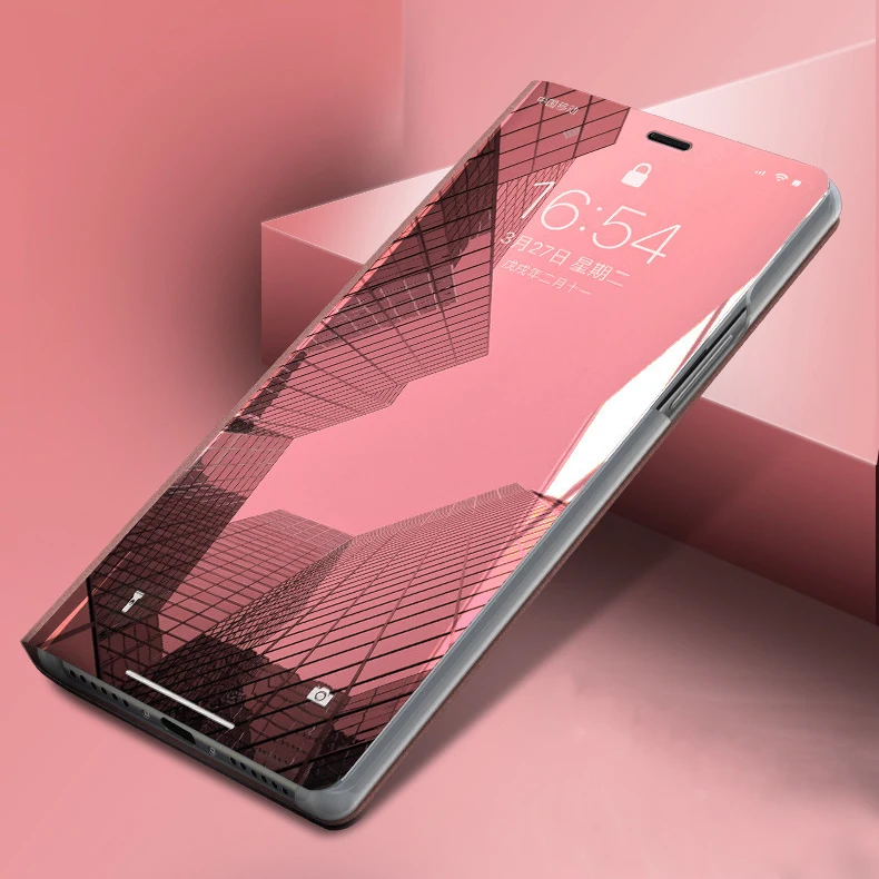Умный зеркальный флип-чехол для iPhone 11 Pro Max iPhone XS Max XR X 10 7 8 6 S 6 S Plus 7Plua 8Plus роскошный пластиковый чехол для телефона
