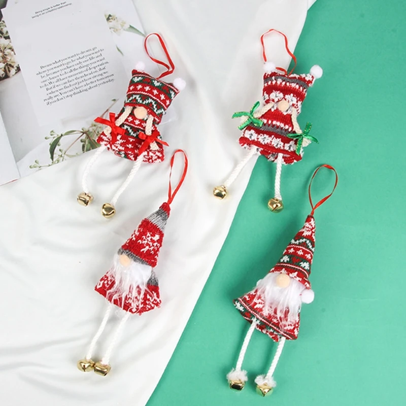 

Xmas Indoor Dwarf Doll Hanging Crafts Gift Christmas Dwarf Ornament Halloween Christmas Tree Decorations Indoor Fast Reach