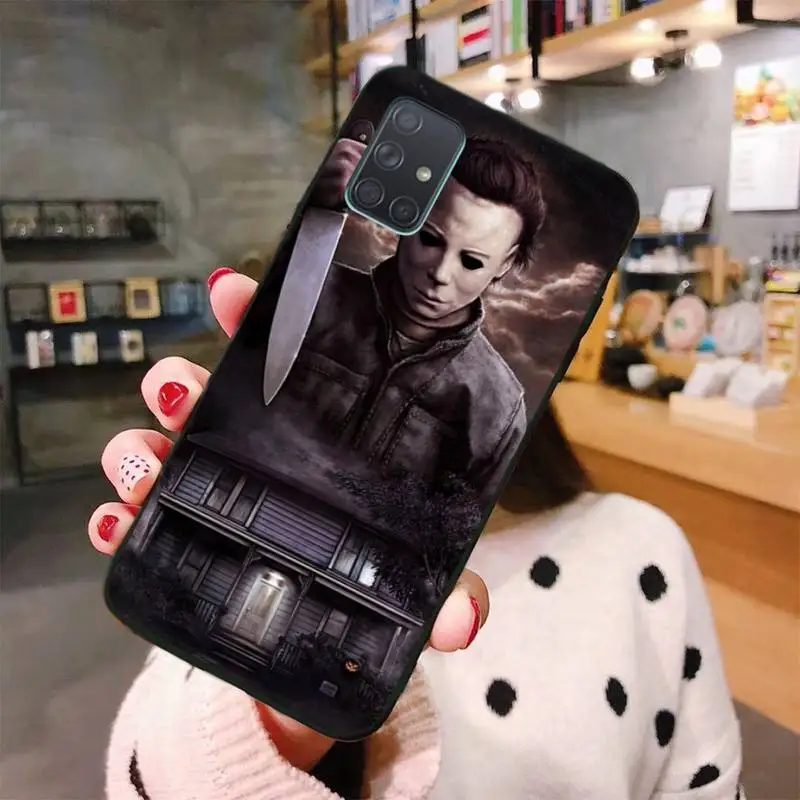 CUTEWANAN Майкл Майерс Джейсон Хэллоуин чехол для телефона Samsung Galaxy A01 A11 A31 A81 A10 A20 A30 A40
