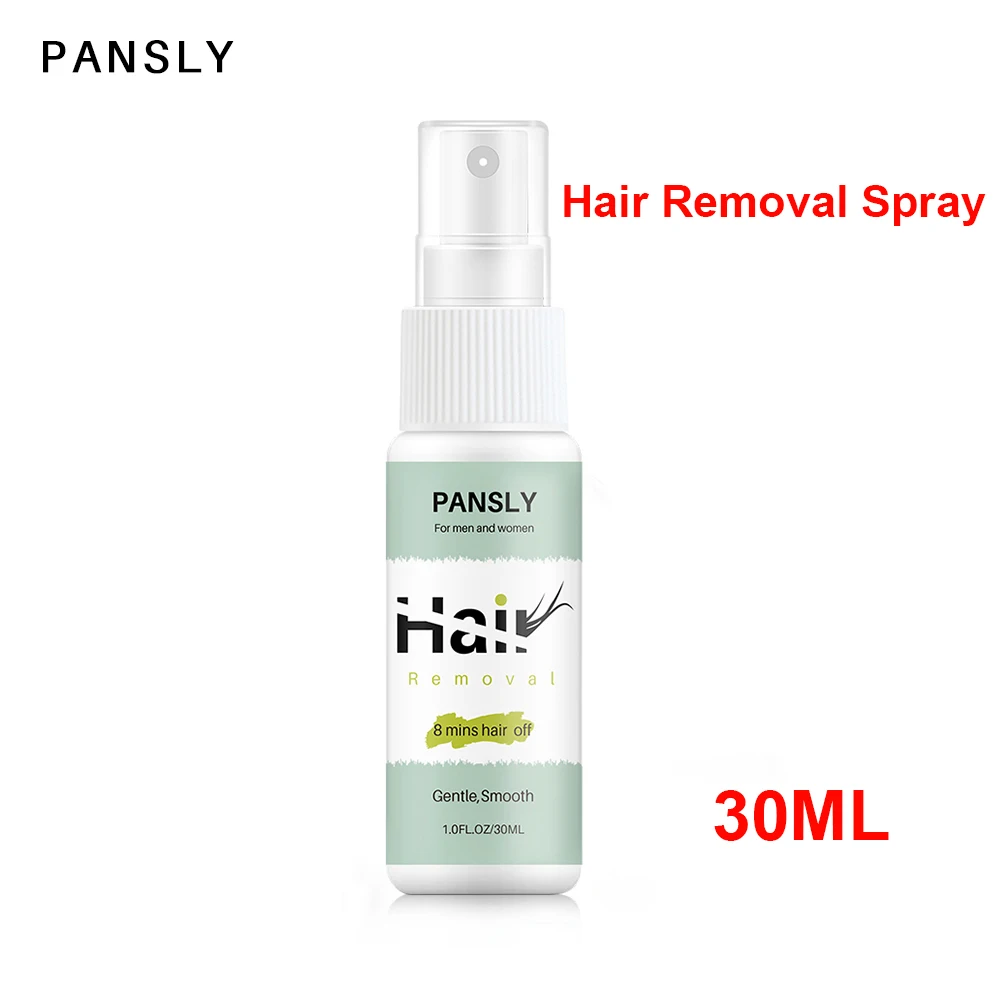 Hair Removal Spray Pansly удаление волос ингибитор спрей удаление крем эссенция безболезненная борода ног Гладкий ремонт кожи лица лобковые волосы Dorpshipping - Цвет: Hair Removal Spray