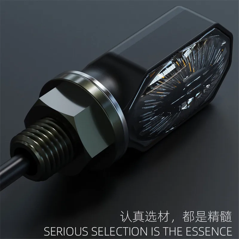 Retro Mini Motorcycle Turn Signal Flashers Refitting Accessories Easy Installation 12V Universal for Benelli Harley Suzuki Honda |