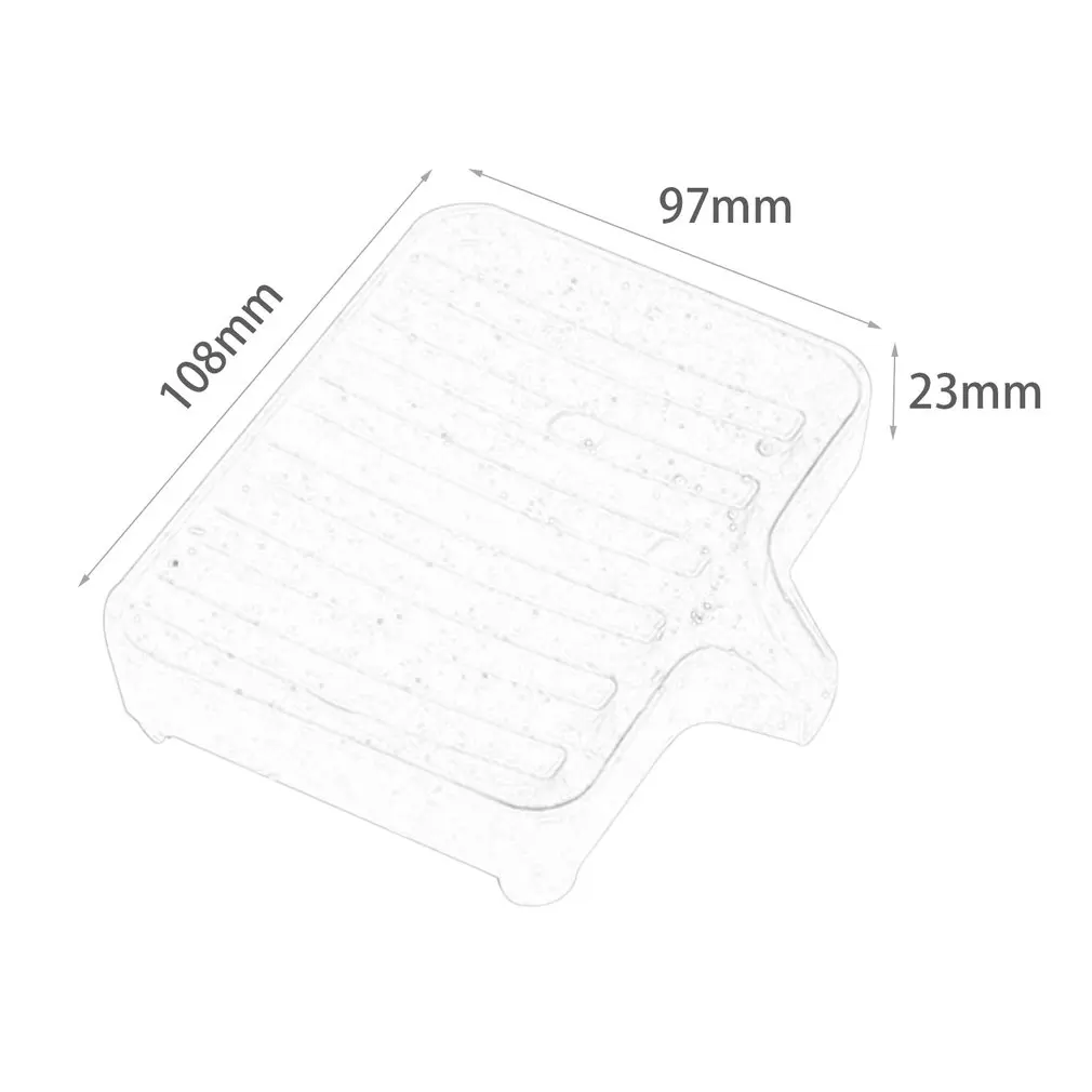 Креативная Коробка для мыла в ванную комнату с отверстием кухонного пластиковый