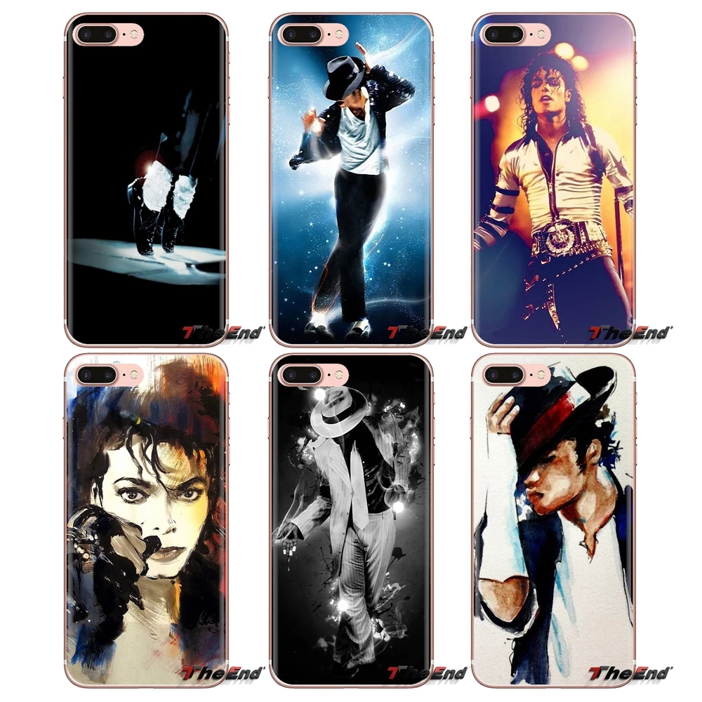 Легенда Майкл Джексон MJ King для samsung Galaxy S2 S3 S4 S5 мини S6 S7 край S8 S9 Plus Note 2 3 4 5 8 Coque Fundas
