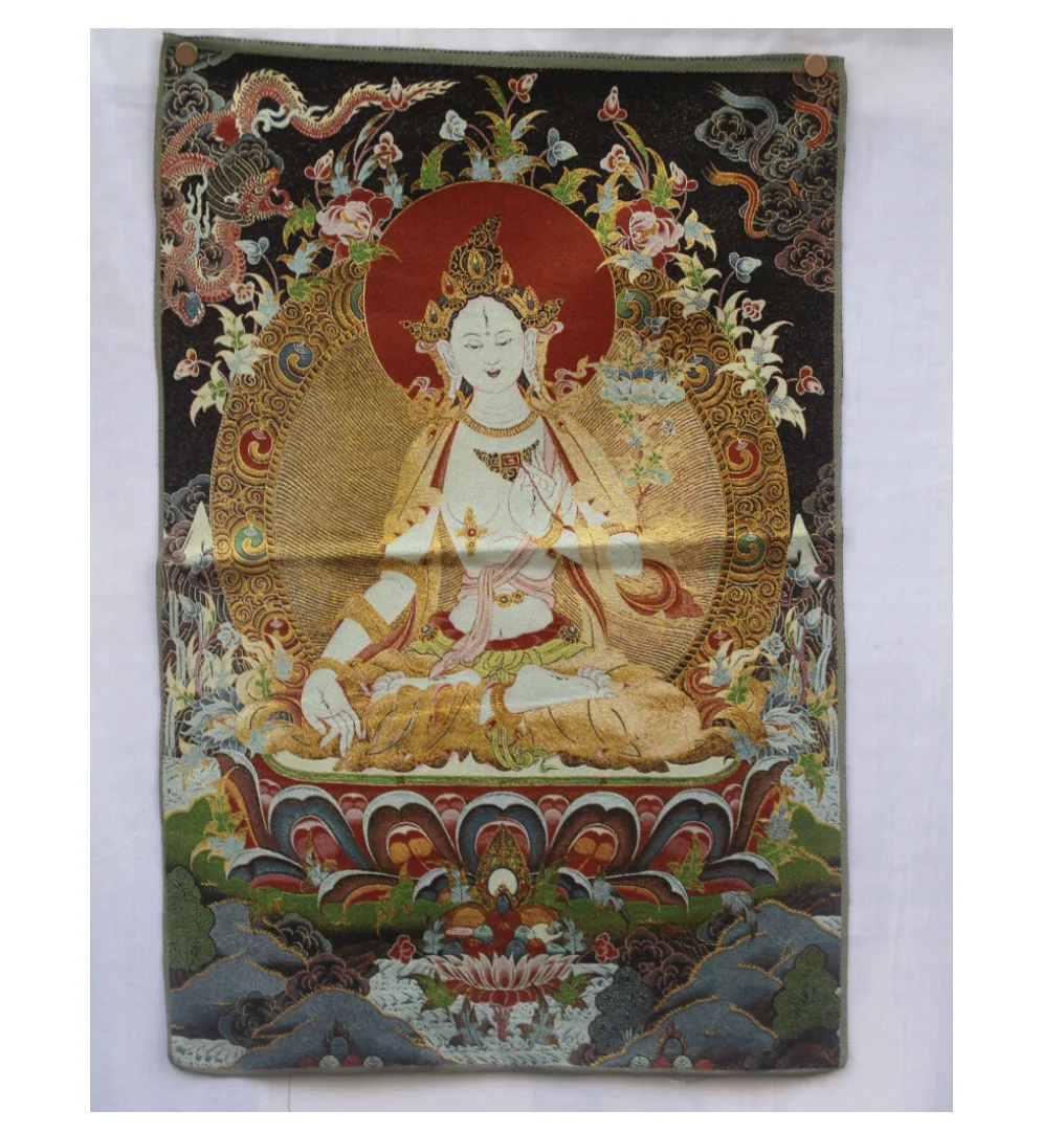 Коллекционные традиционные Тибетский буддизм в Nepal thangka картины Будды большой