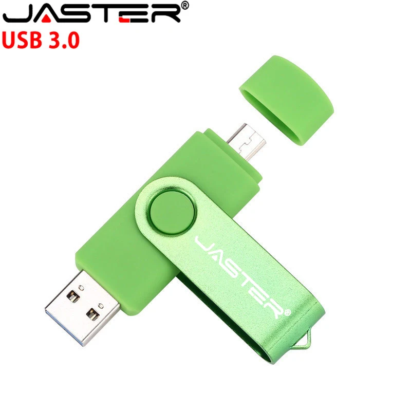 Флэш-накопитель JASTER USB 3 0 OTG для смартфона/планшета/ПК 8 ГБ 16 32 64 Гб 128