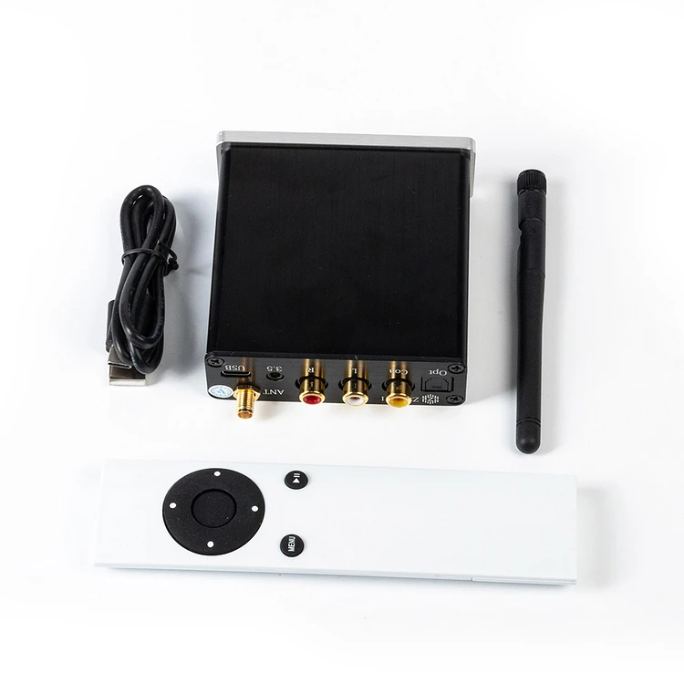 Цифровой плеер Zishan ZS-MD1 HiFi DSD CSR8675 Bluetooth 5 0 DAC поддержка 384K 32Bit DSD256 (One ES9038Q2M) |