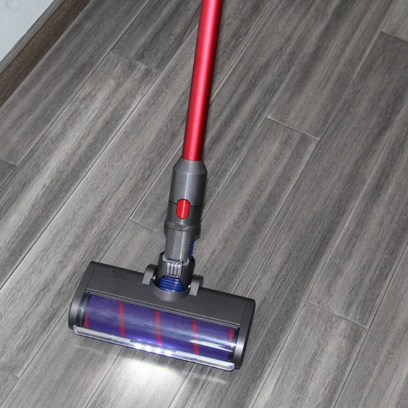 

3 Pcs Electric Floor Brush Head Absolute Fluffy Soft Roller Head & 1 Set Vacuum Dust Brush with Vacuum Attachment