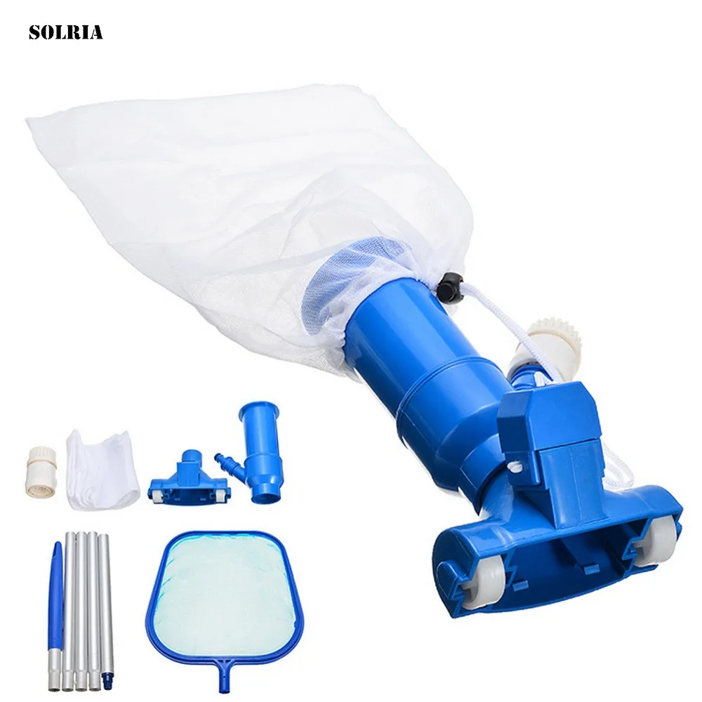 

Swimming Pool Cleaning Sets Vacuum Cleaner Portable Cleaning Tool Skimmer Net Cleaner Fountain Swimming Pool Accessories Tools