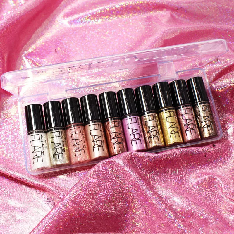 

1PC Long Lasting Shiny Waterproof Liquid Glitter Eyeliner Eyeshadow Makeup Metallic Eye Liner Pen Eye Beauty Party Makeup Tools