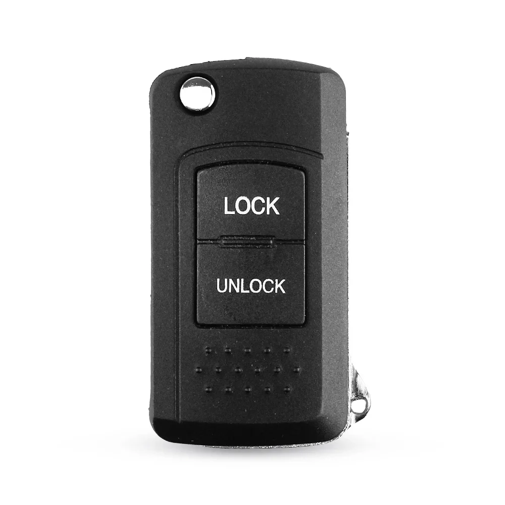 Dandkey измененный откидная оболочка ключа дистанционного управления 2 кнопки для