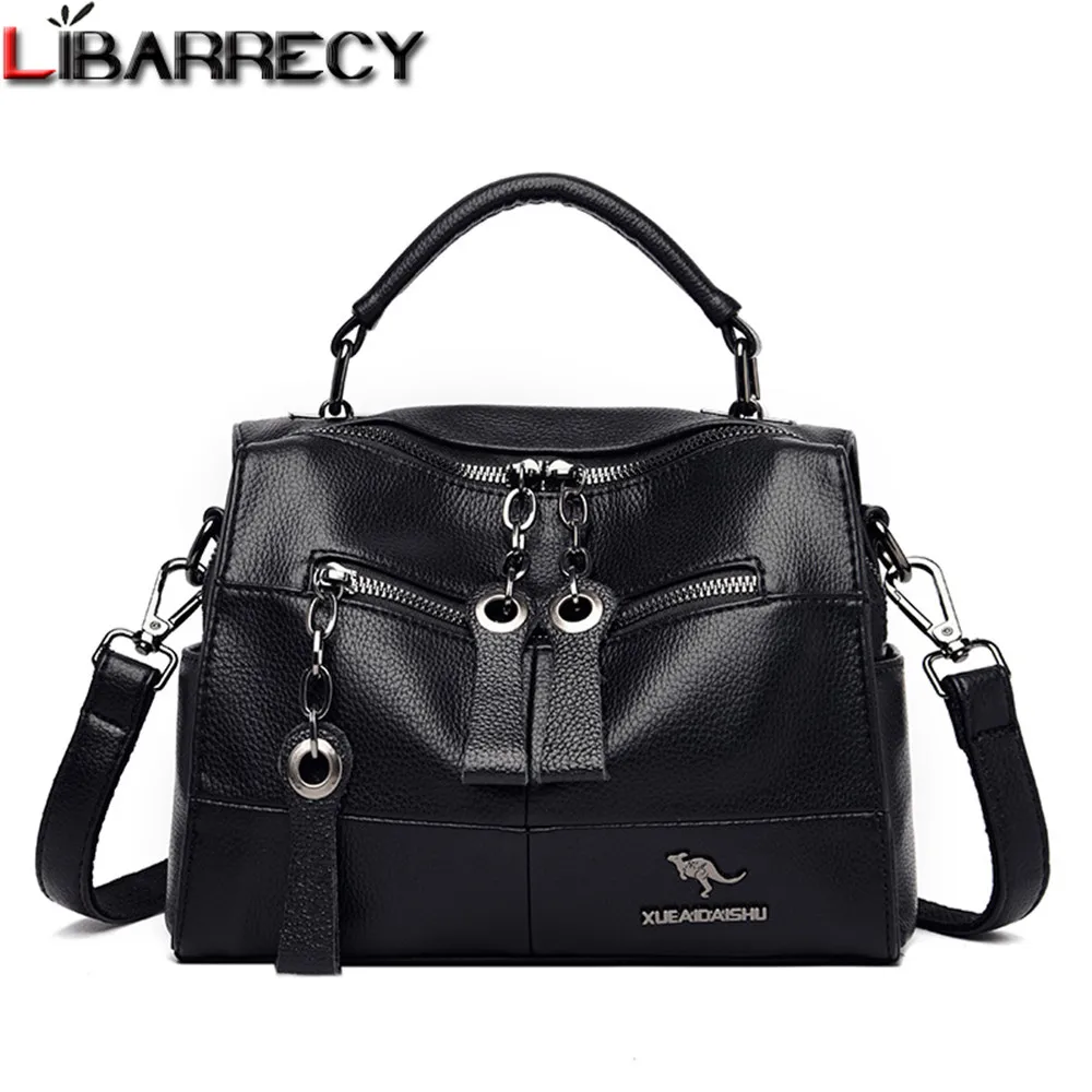 

Fashion Multi-zipper Design Ladies Shoulder Bag Luxury Designer Women Messenger Bags High Quality PU Leather Women's Handbag Sac