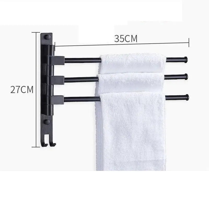 Version E Estante Prateleira Parede Etagere Lazienka Estanteria Rotatable Salle De Bain Wall Shower Accessories Towel Rack Bathroom Shelf - Цвет: Version E