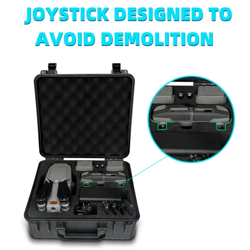 

Storage Bag Hard Carrying Case Waterproof Travel for Mavic 2 /Air 2 2S Drone