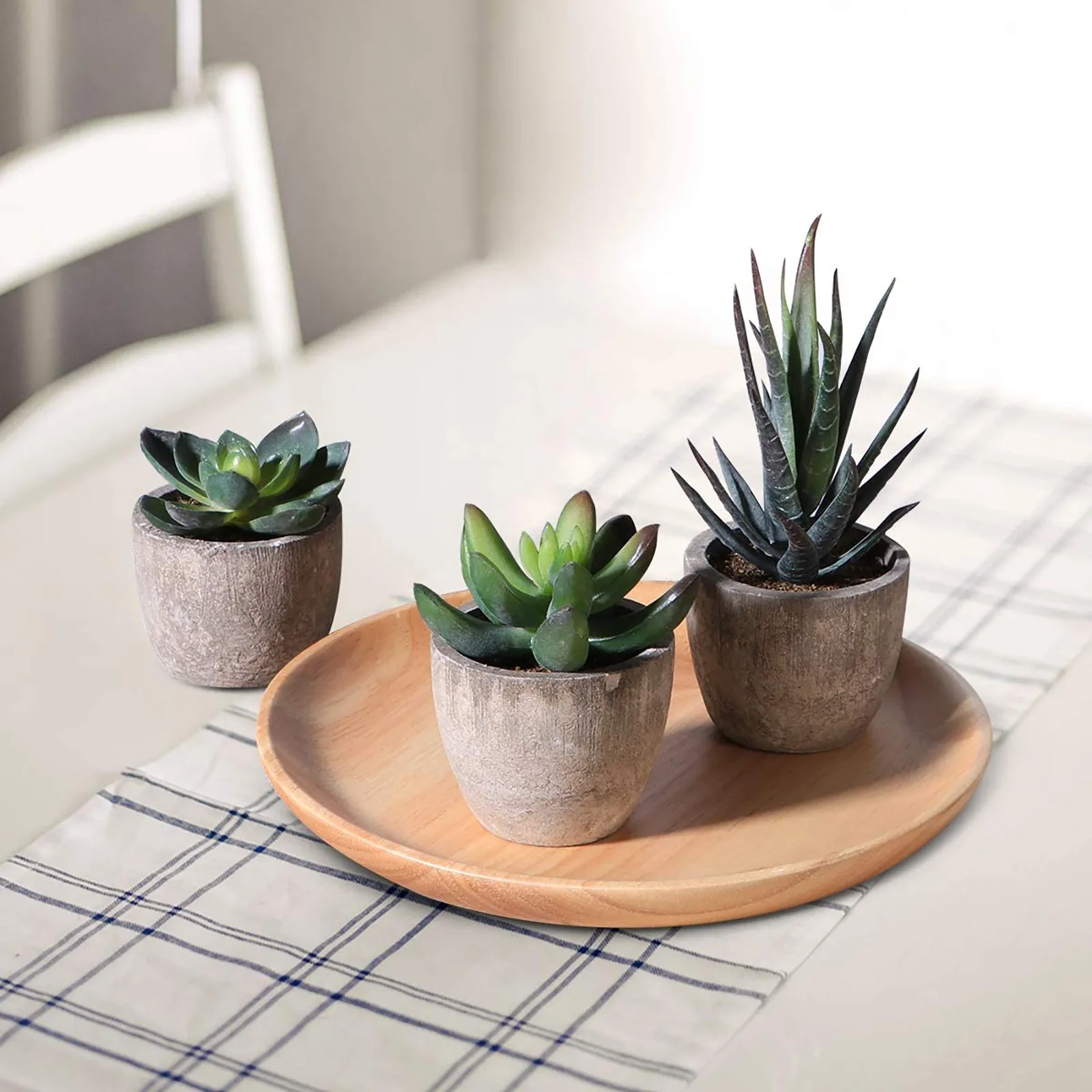 3 шт. Декоративные искусственные растения | Дом и сад