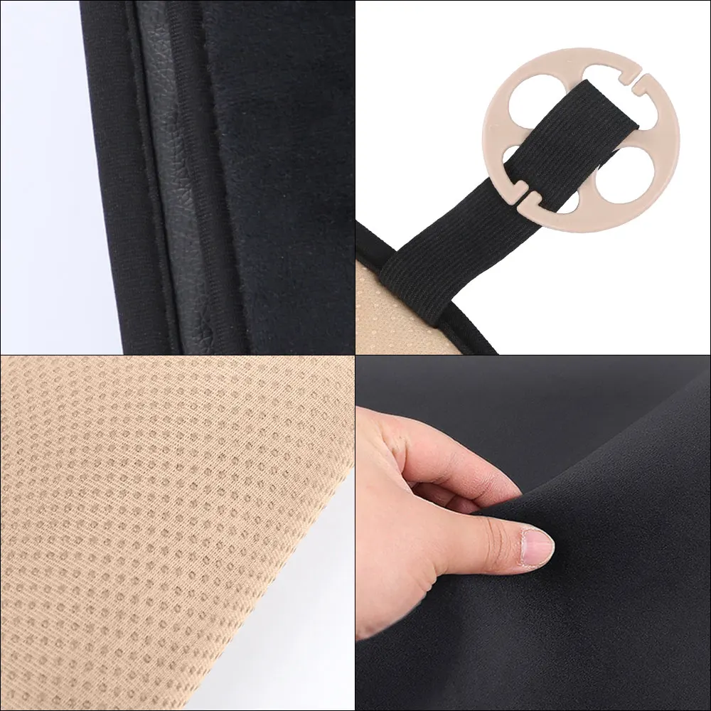 Чехол на сиденье автомобиля передняя флокирующая тканевая подушка для Fiat 500 Punto