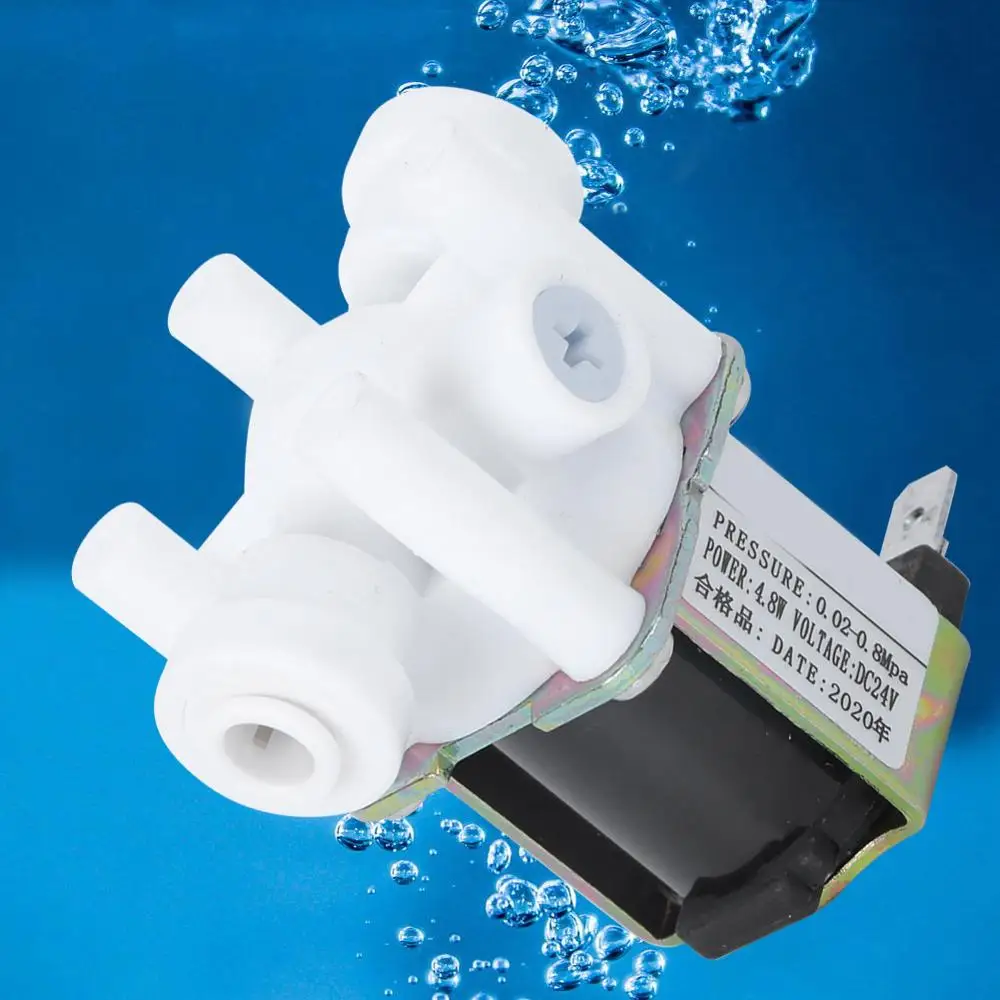 Электрический электромагнитный клапан нормально закрытый латунный G1/4 дюйма 6 5