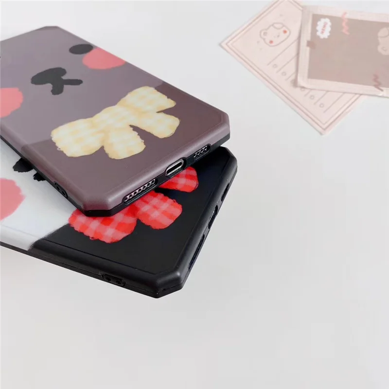 

Japan panda cartoon cover soft case for iphone 7 Plus 8 SE 2020 phone cases for iphone 11 Pro max xs xr bumper protective funda