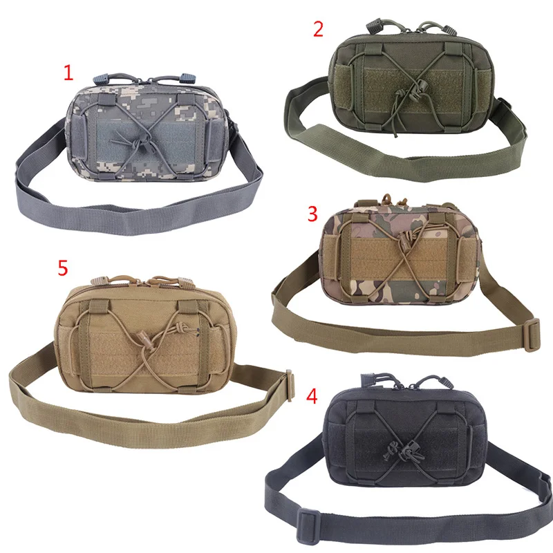 

Tactical Molle Waist Bags Utility Map Admin Pouch EDC Tool Belt Bag Organizer Waist Pack Bag