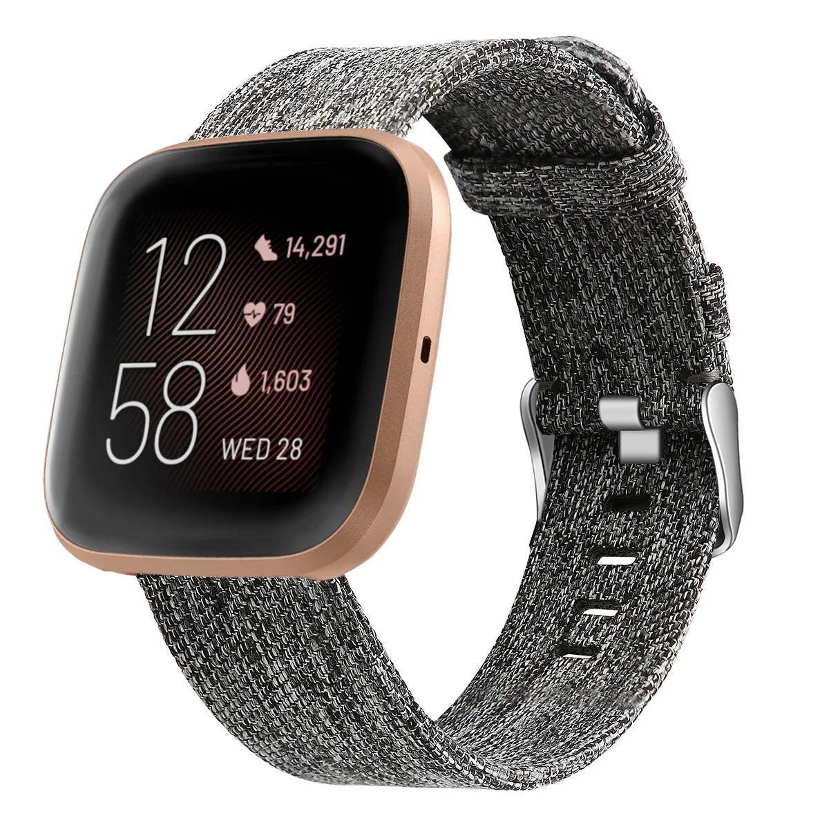 Сменный Браслет для Fitbit Versa/Versa 2 ремешка ремешок холщовый дышащий Versa Lite